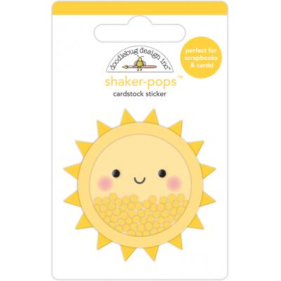 Doodlebug Fun At The Park Shaker-Pops Sticker - Sunsational